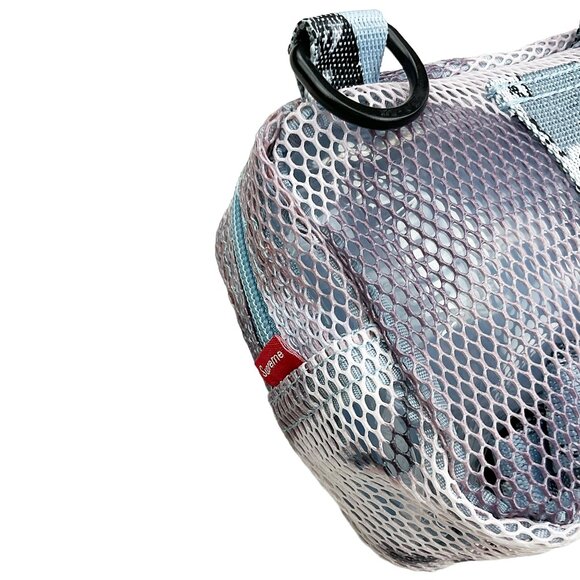 Supreme SS20 Mesh Shoulder Bag Blue Chocolate Chip Camo - Picture 5 of 6